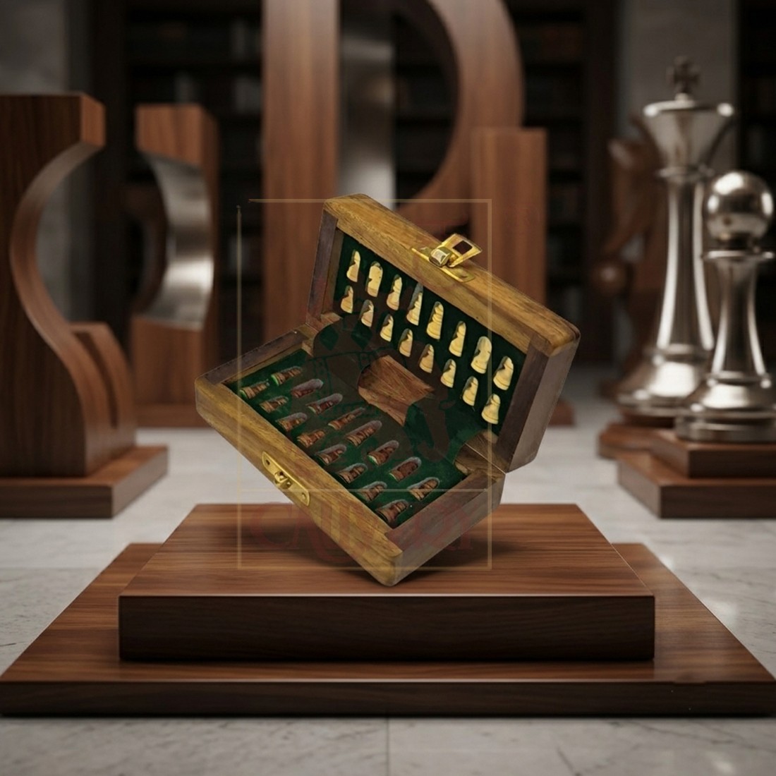 Chess Box 5"x2"