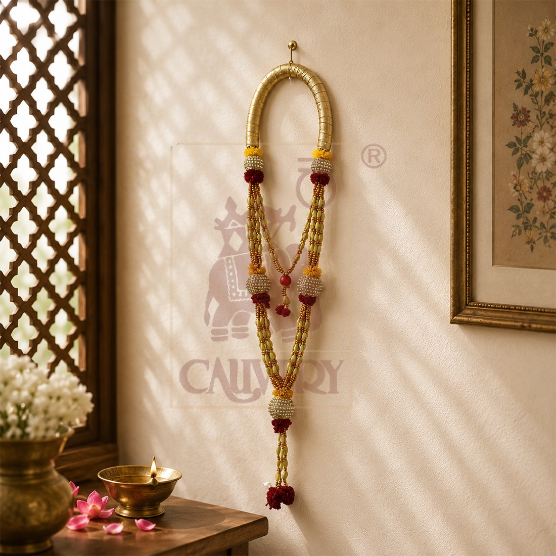Cardamom Garland - 8 Line