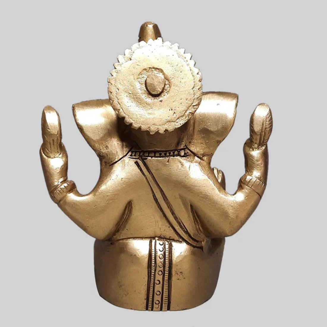 Brass Ganesha with Big Ears 4.5