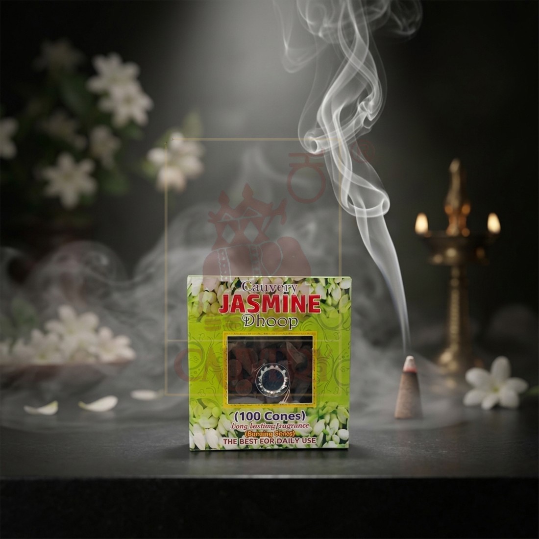 Cauvery Jasmine Dhoop (100 cones)