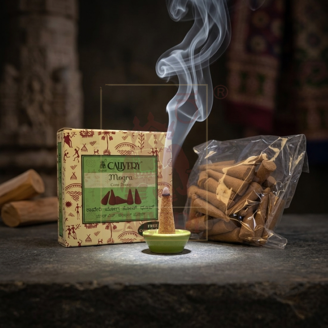Cauvery Mogra Cone Dhoop