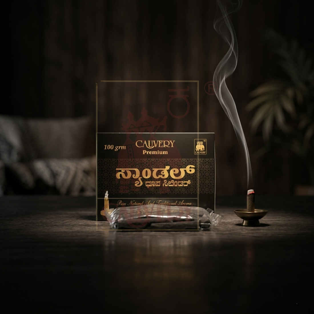 Premium Sandal Dhoop Cylinder (100 gms)