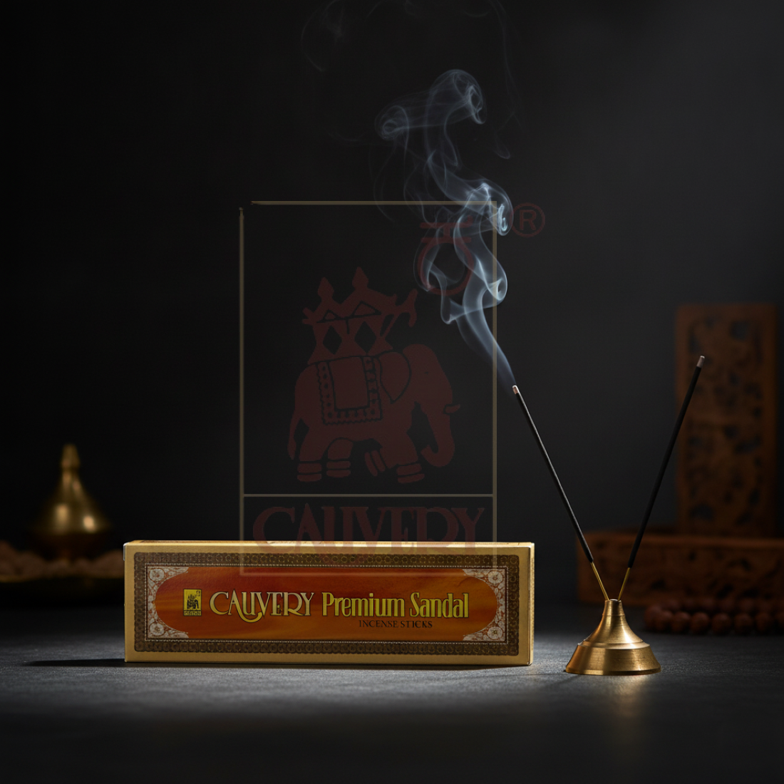 Cauvery Premium Sandal Incense Sticks