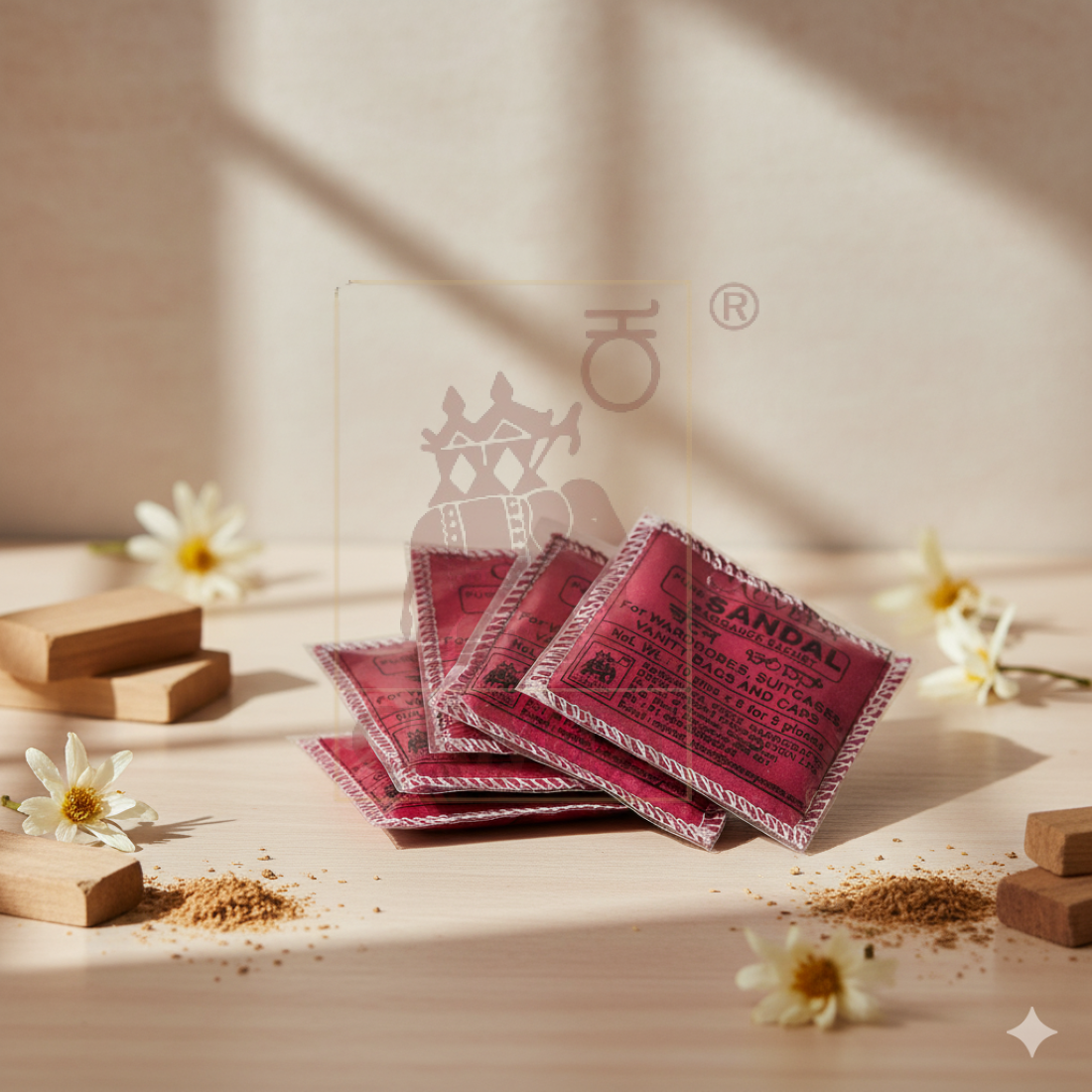 Pure Sandal Fragrance Sachet 