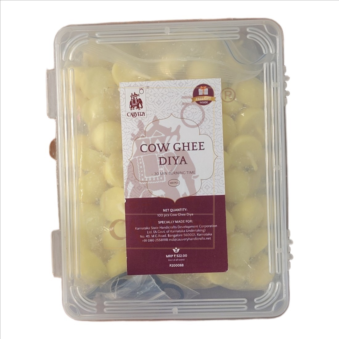 Cow Ghee Diva(100 Pcs)