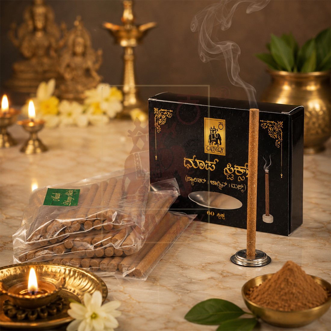Dhoop Sticks (Sandal, Jasmine, Musk)