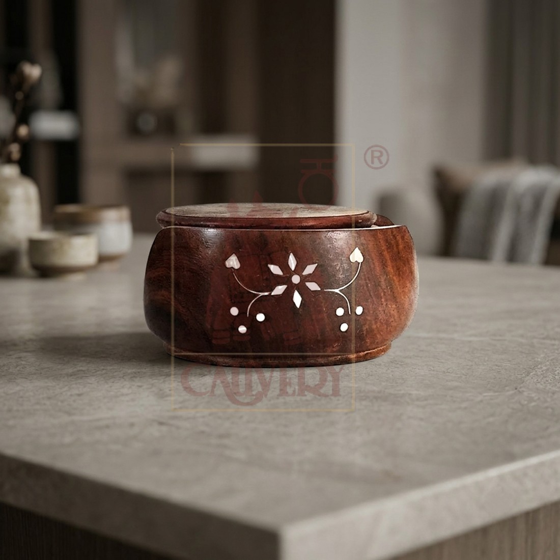 Lotus Tea Coaster