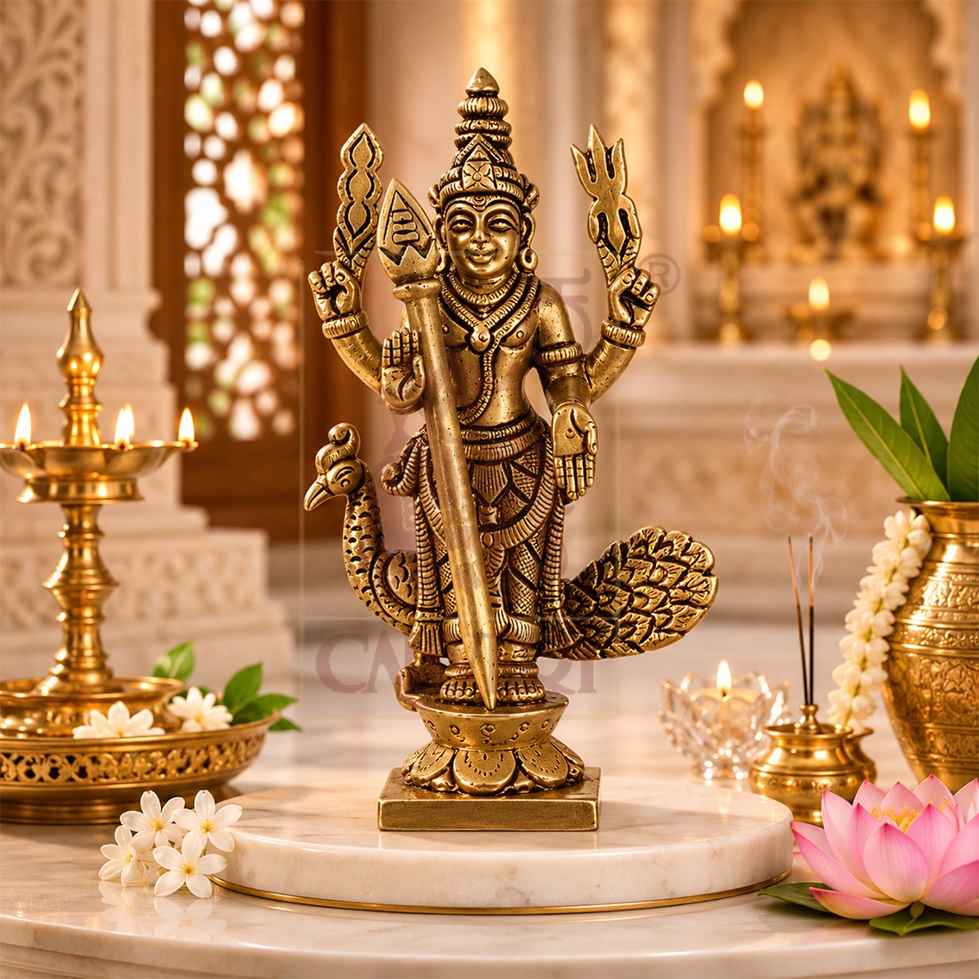 Brass Murugan 5.25"