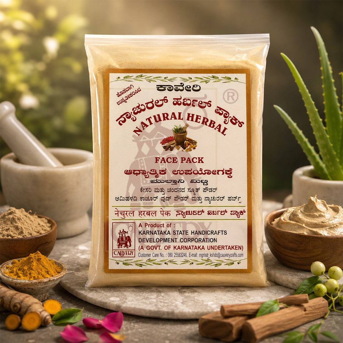 Natural Herbal Facepack
