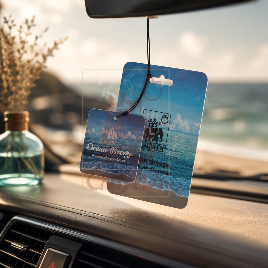 Ocean Breeze Paper Air Freshner