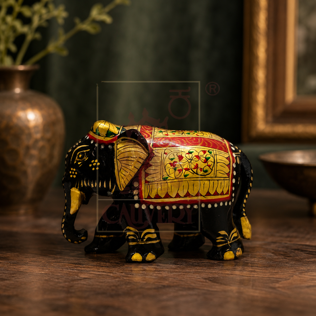 Elephant Painting T/DOWN 3"