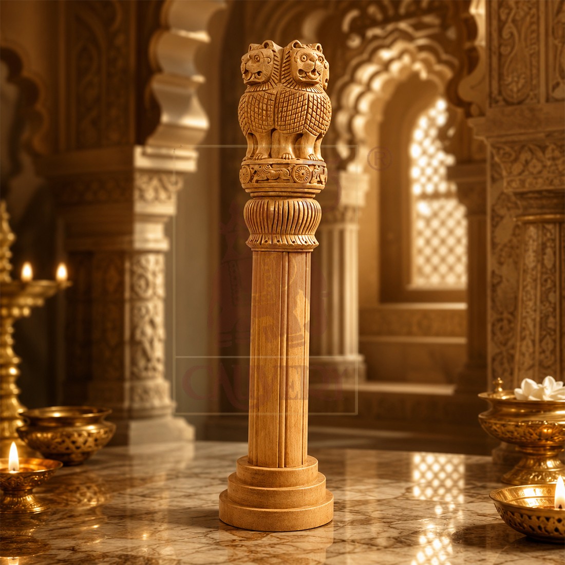 Ashoka Pillar 18"