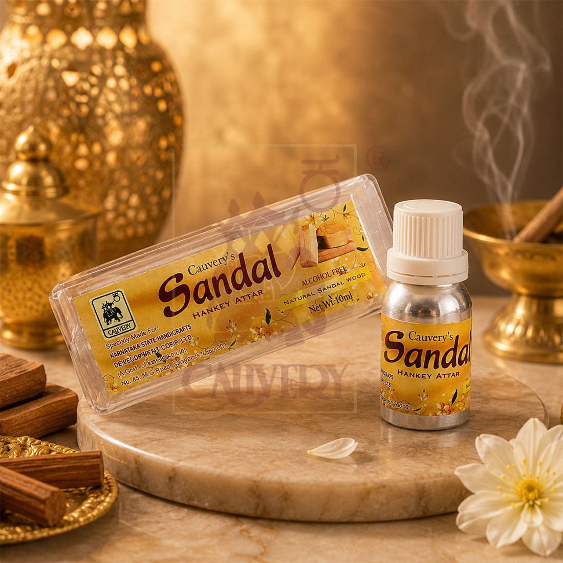 Sandal Aluminium Attar