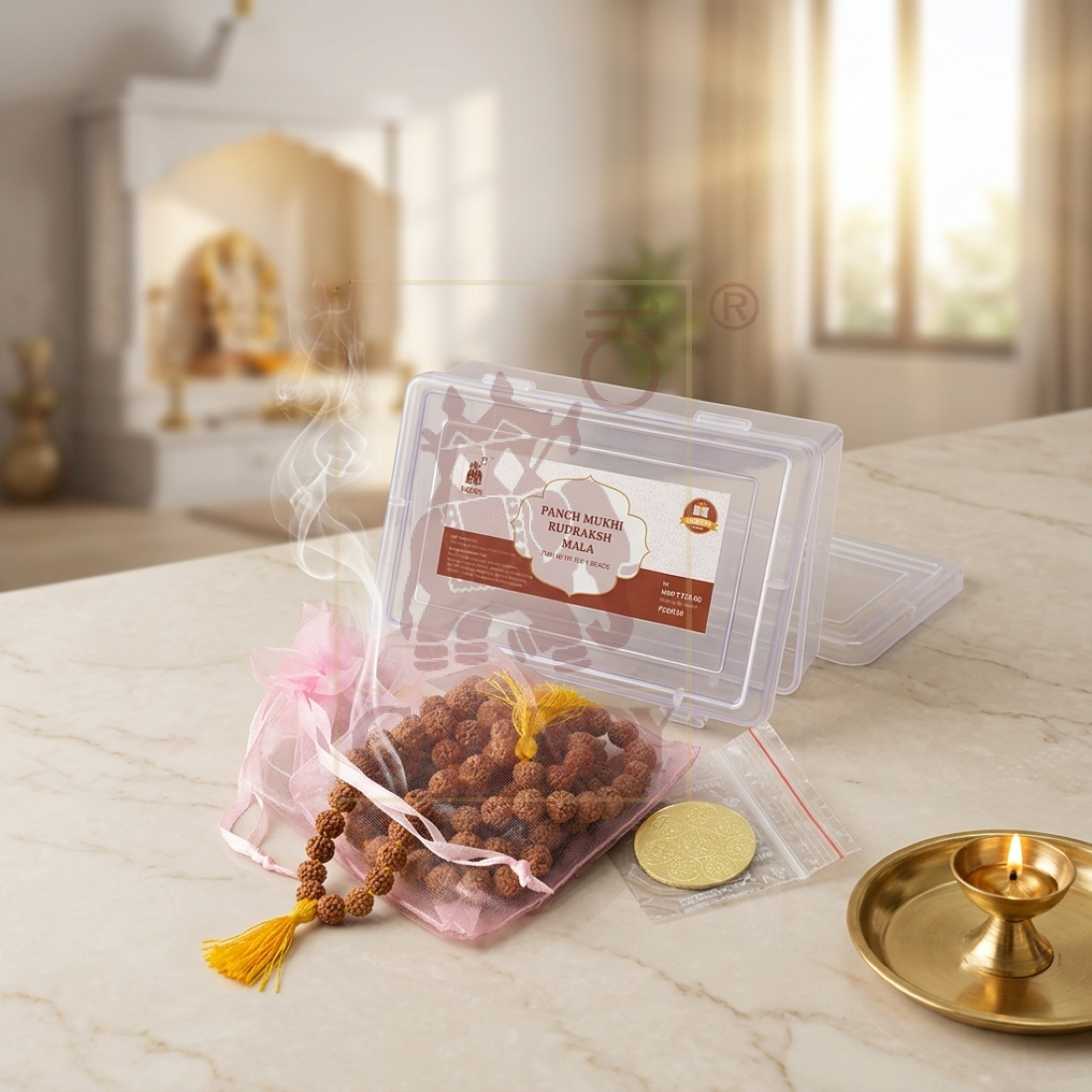 Panch Mukhi Rudraksh Mala