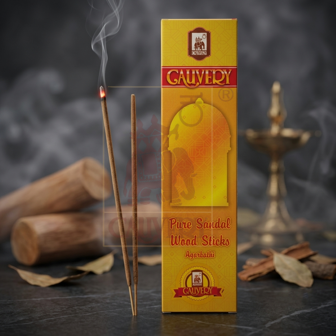 Pure Sandalwood Sticks Agarbathi (20 Sticks)