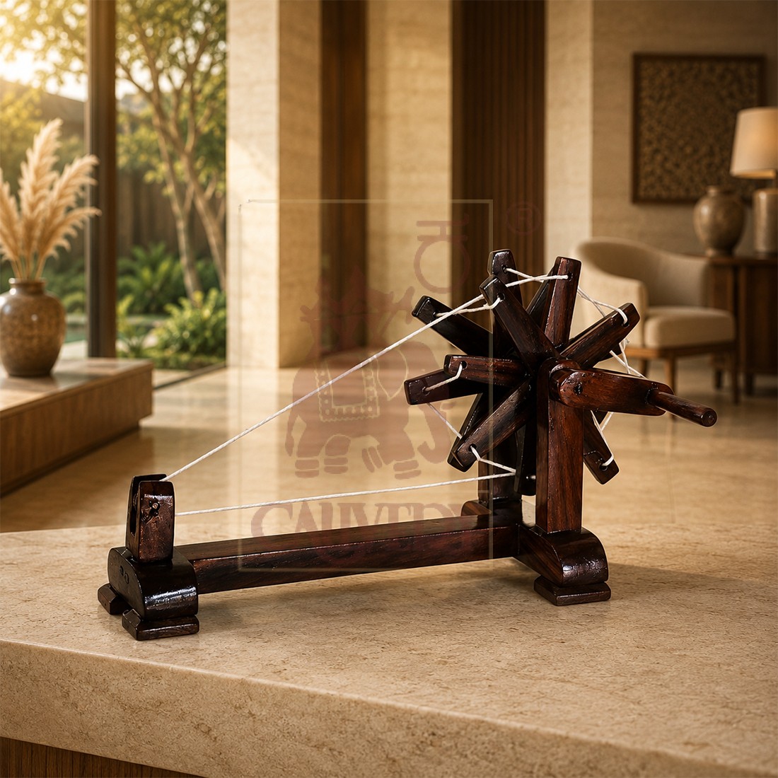 Rosewood Charkha 10"