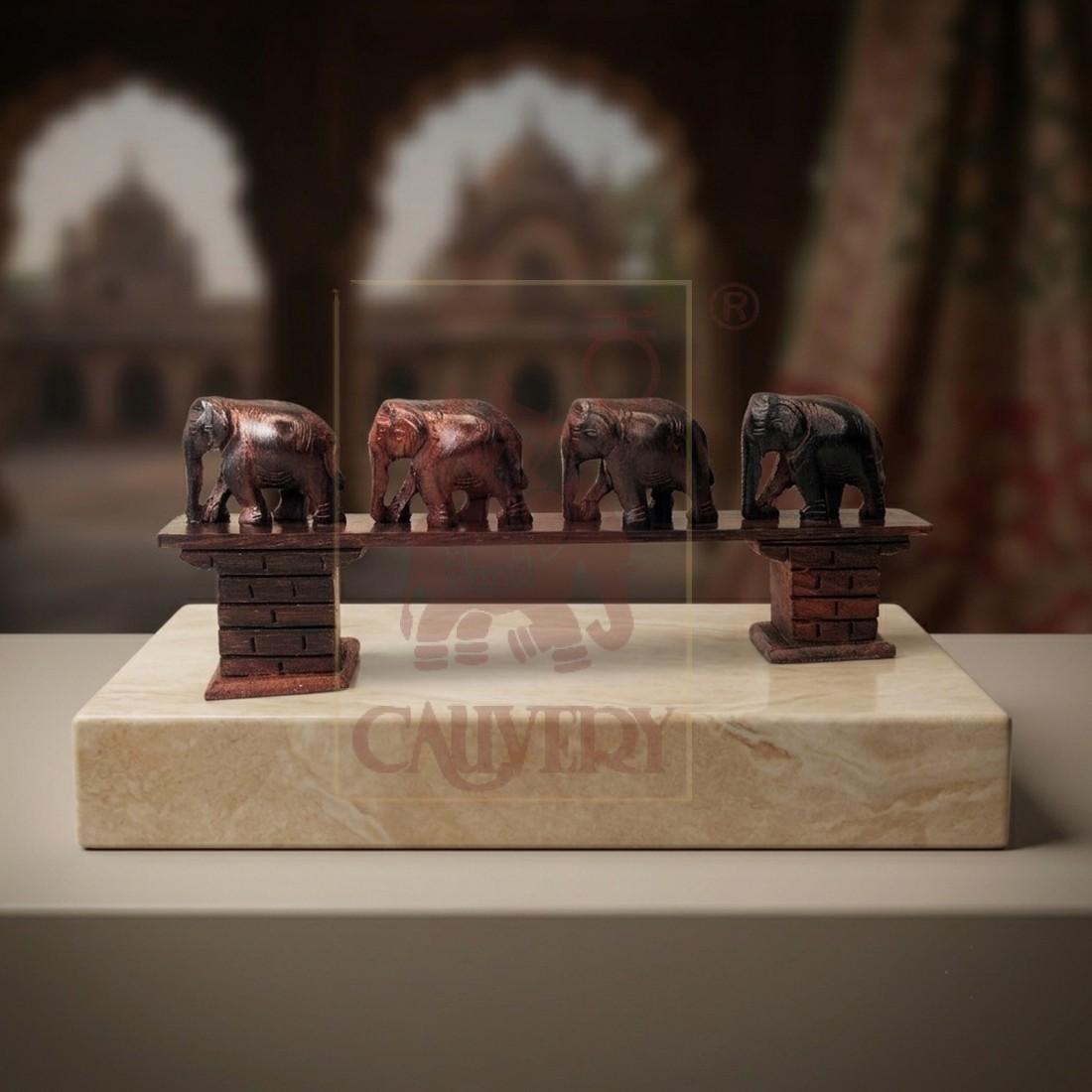 Rosewood Bridge Elephant 4"
