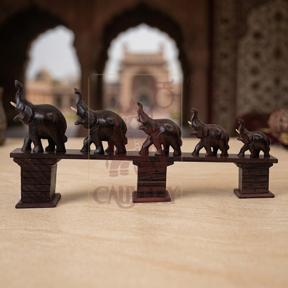 Rosewood Bridge Elephant Trunk Up 2" to 1"