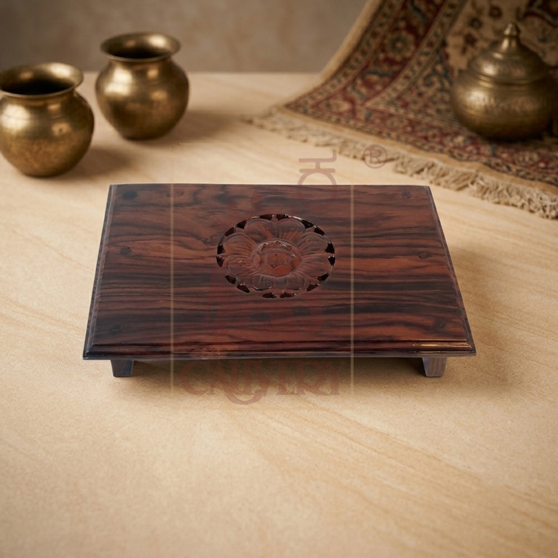 Rosewood Peetha 12"x8"