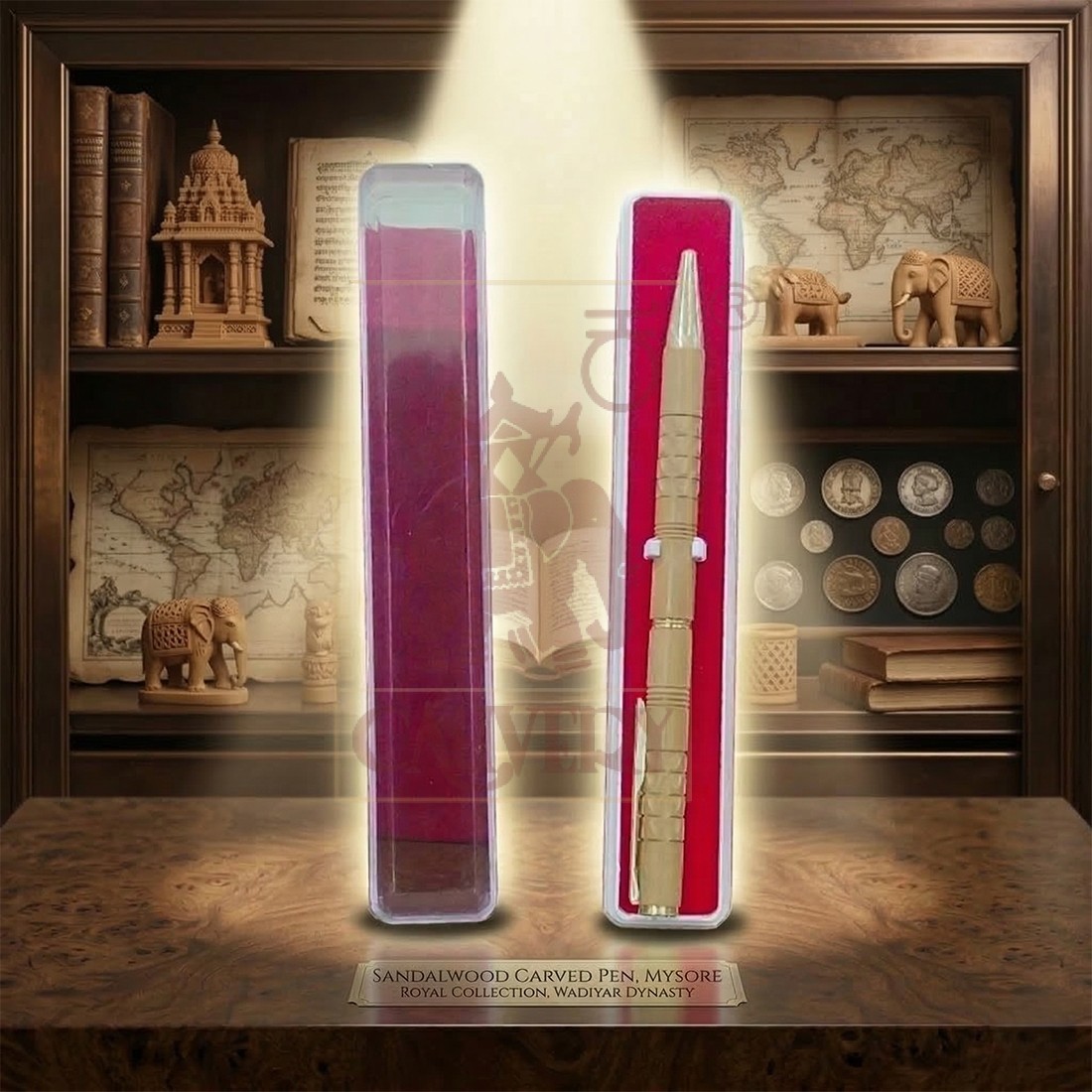 Sandalwood Carved Pen 