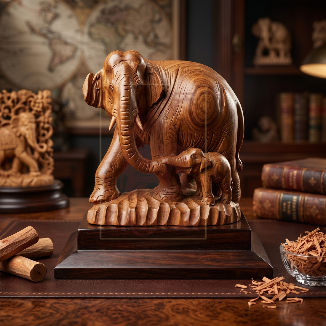 Sandalwood Special Elephant 3"