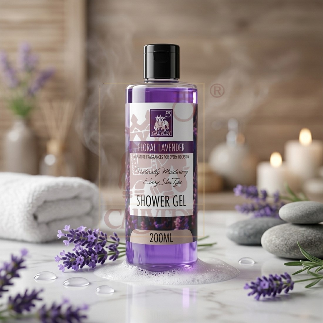 Shower Gel - Floral Lavender (200 ml)