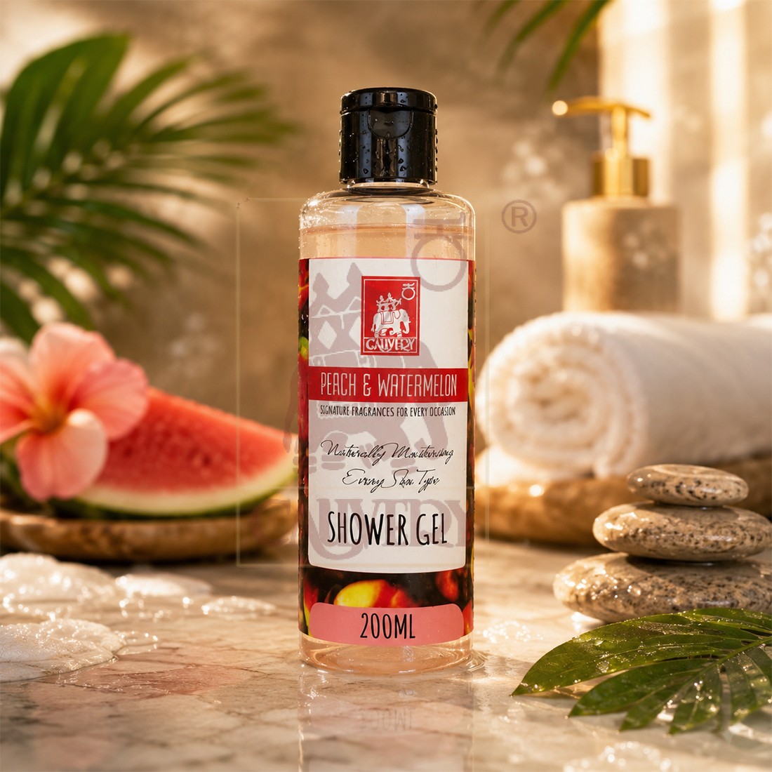 Shower Gel - Peach & Watermelon (200 ml)