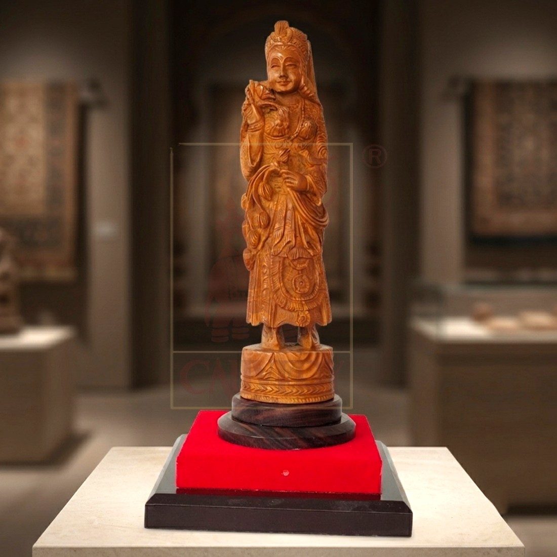 Sandalwood Model Lady 8"