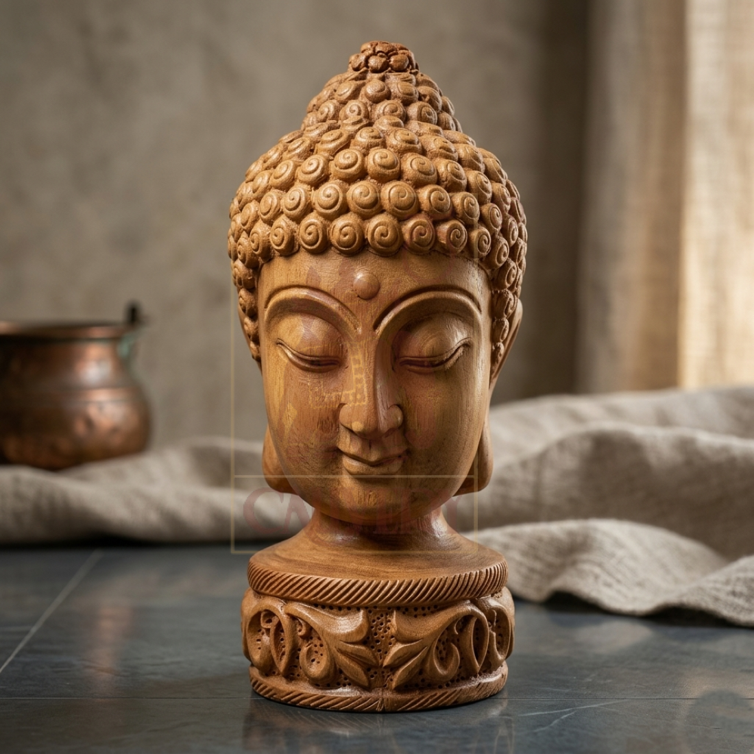 Buddha Head 5"