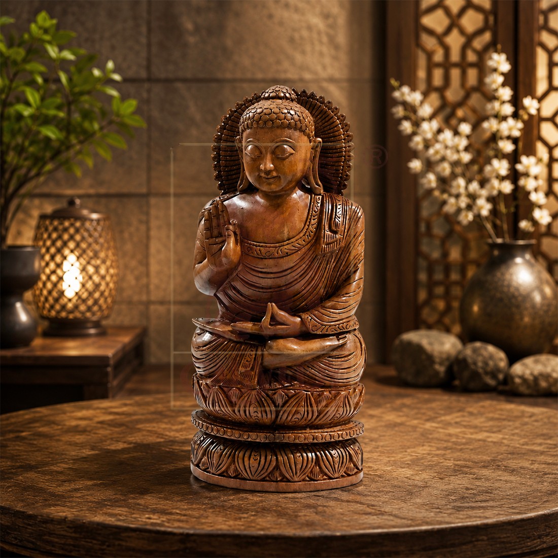 Buddha Sitting 8"