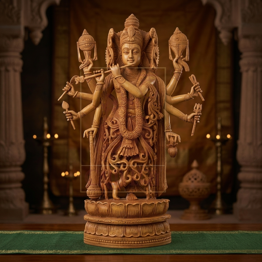 God Figure Krishna 16"