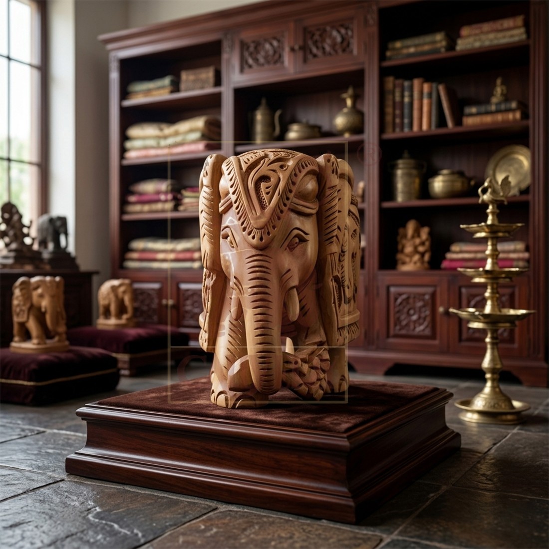 Elephant Carving T/DOWN 2"