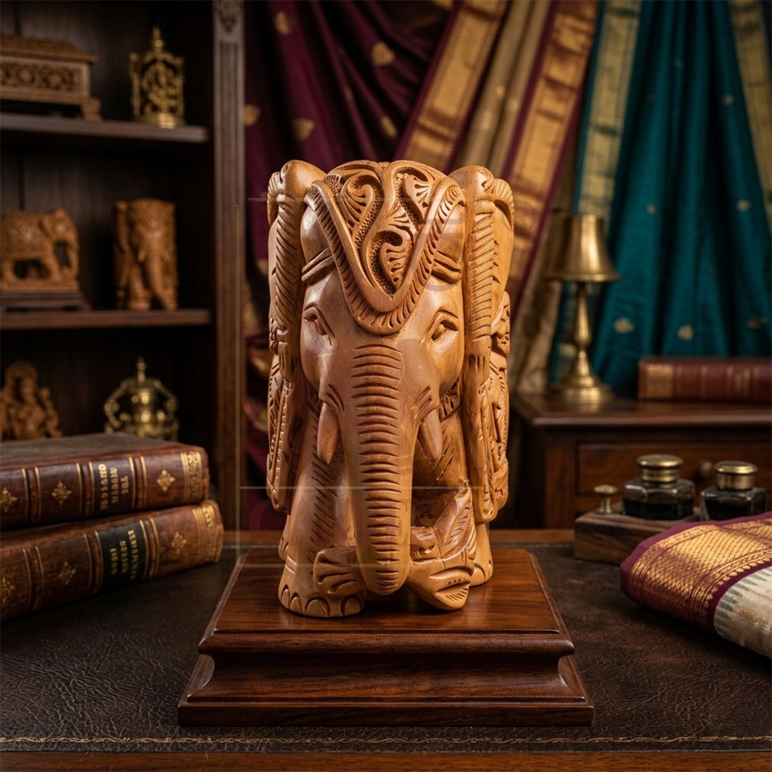 Elephant Carving T/DOWN 3"