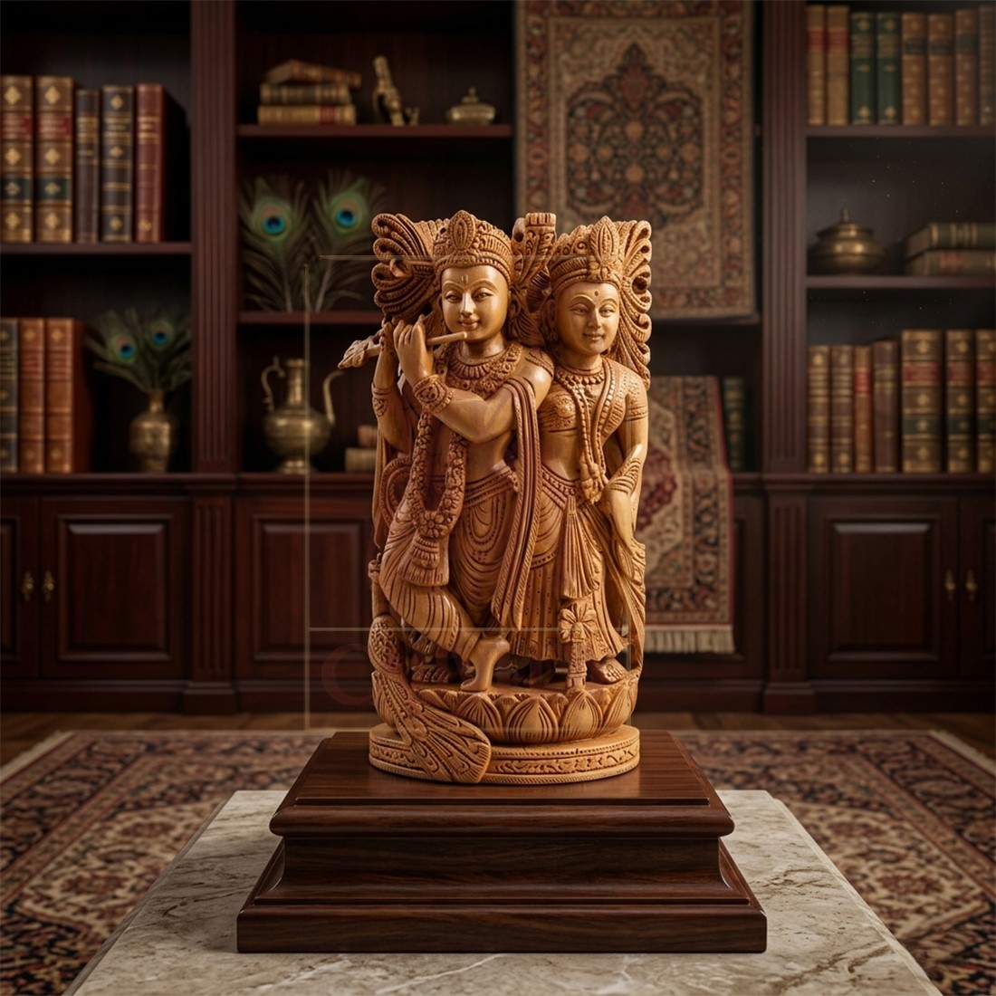 Special Carving Radha Krishna