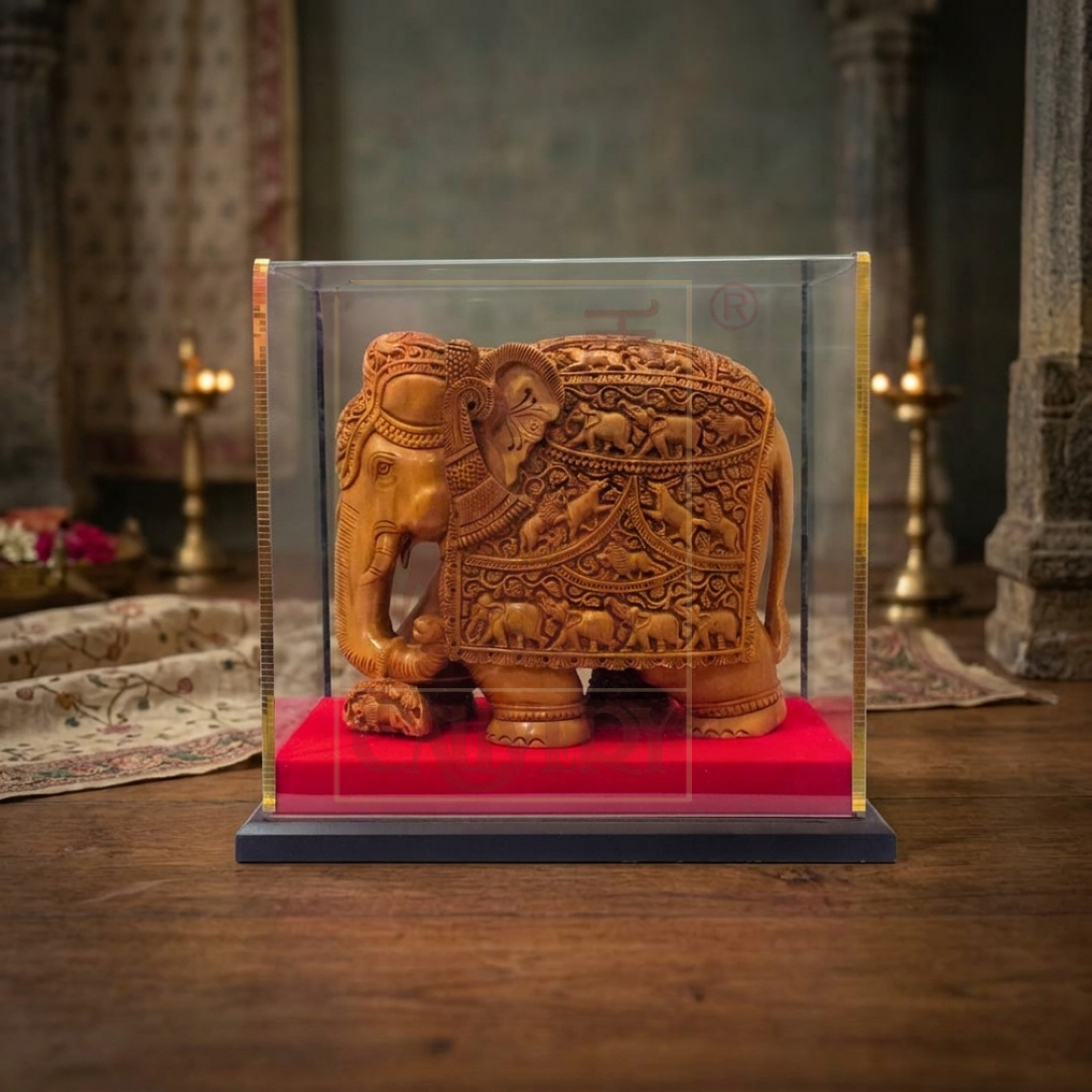 Elephant SPL Carving 8"