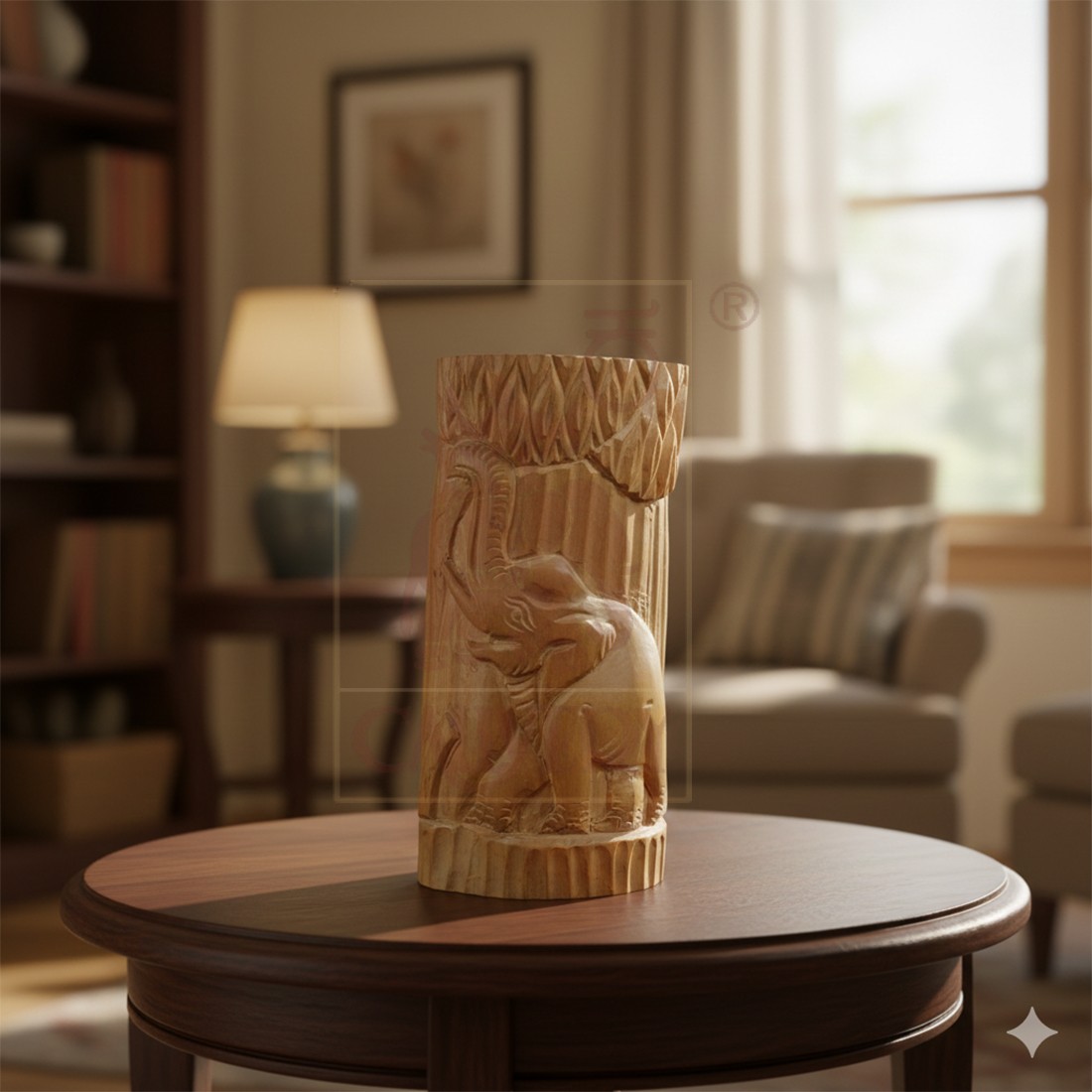 SW05094 Sw Tree Elephant Pencil Vase 3